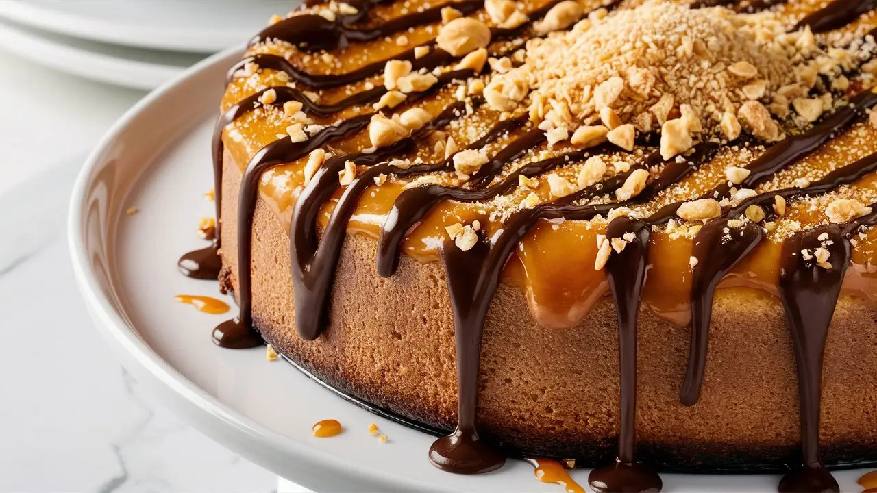 Reese's Caramel Cheesecake