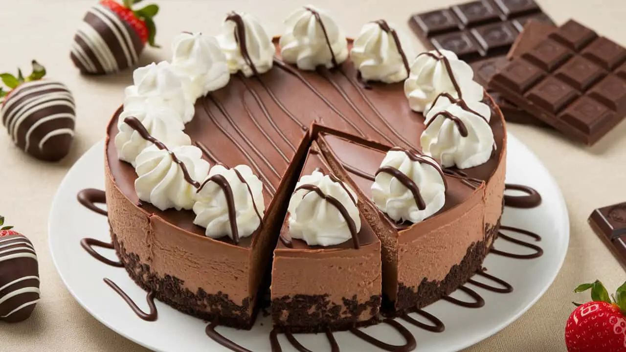 Godiva Chocolate Cheesecake