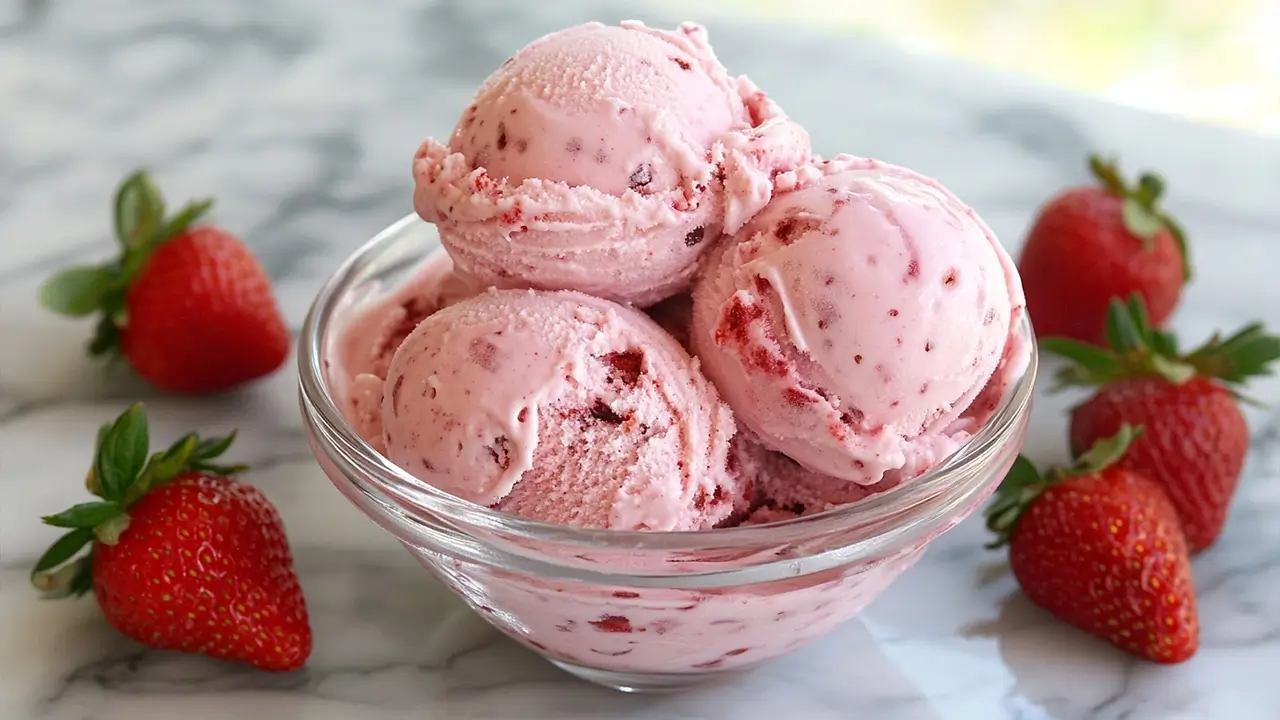 Strawberry Cheesecake Ice Cream