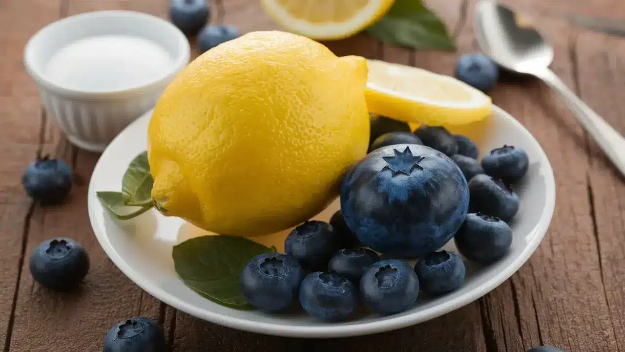 Why do lemon and blueberry go together