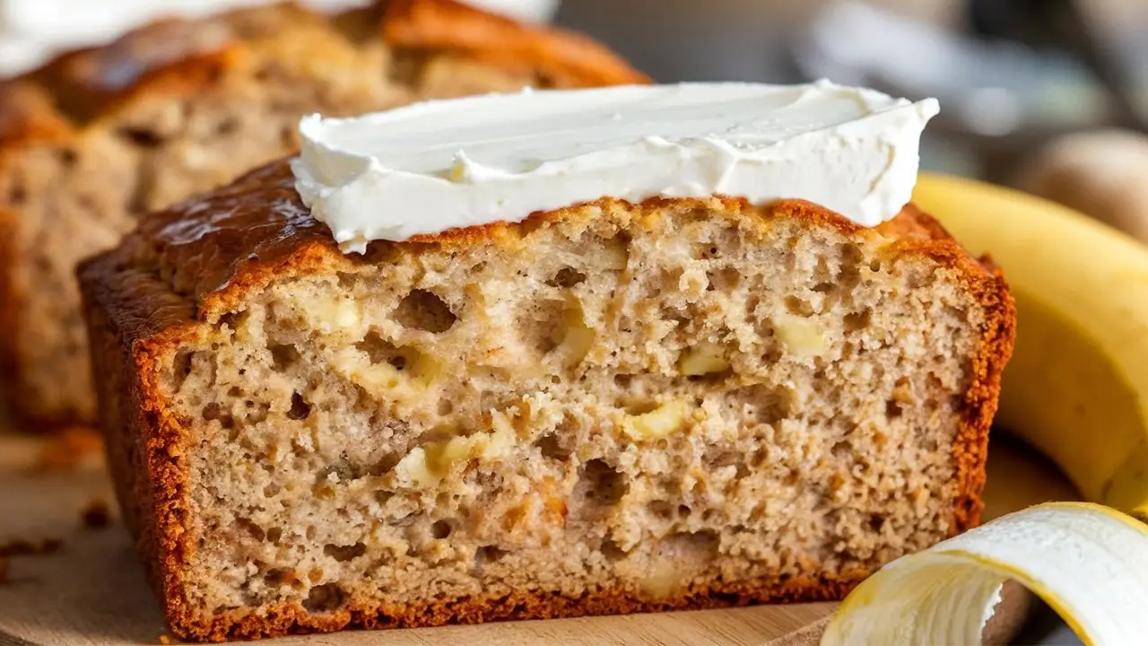 Philadelphia Cream Cheese Banana Bread