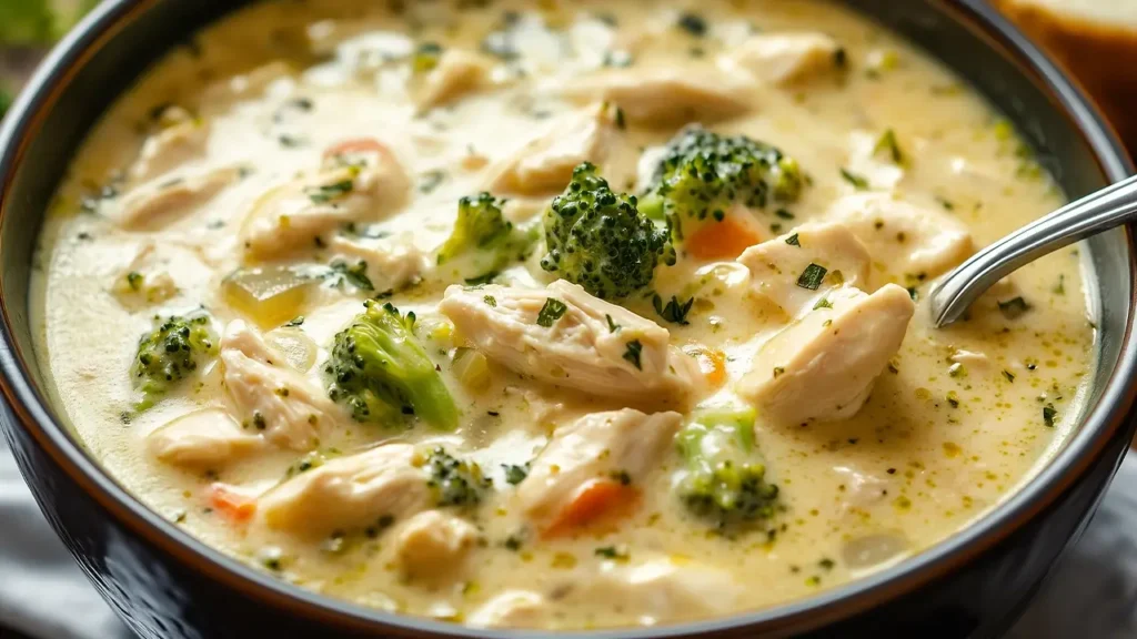 Creamy Chicken & Broccoli Stew