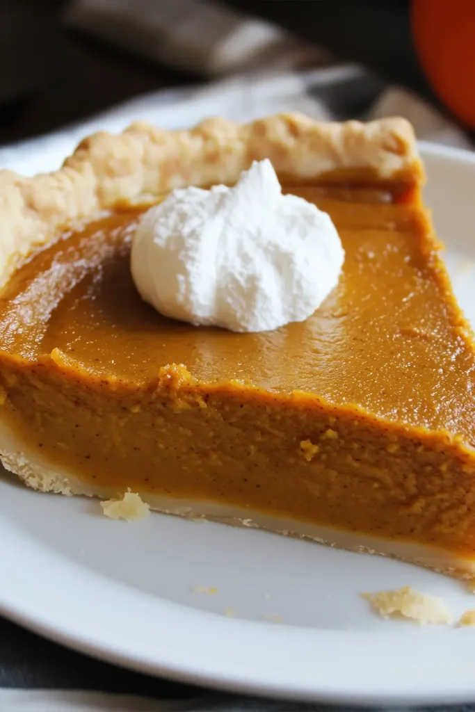 Fresh Pumpkin Pie