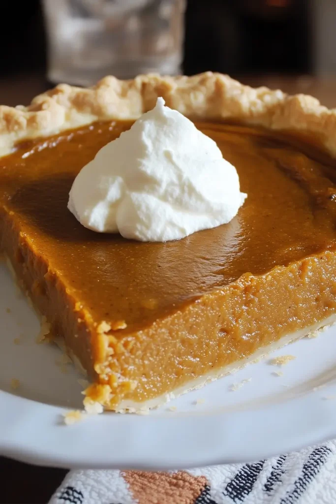 Fresh Pumpkin Pie