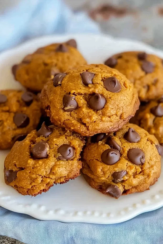 Pumpkin Chocolate Chip Cookies