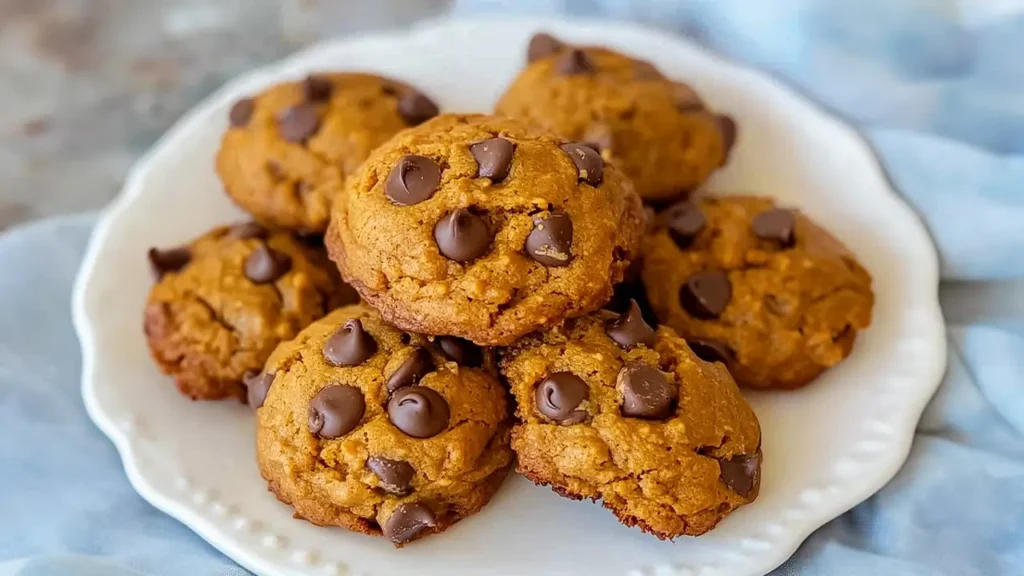 Pumpkin Chocolate Chip Cookies