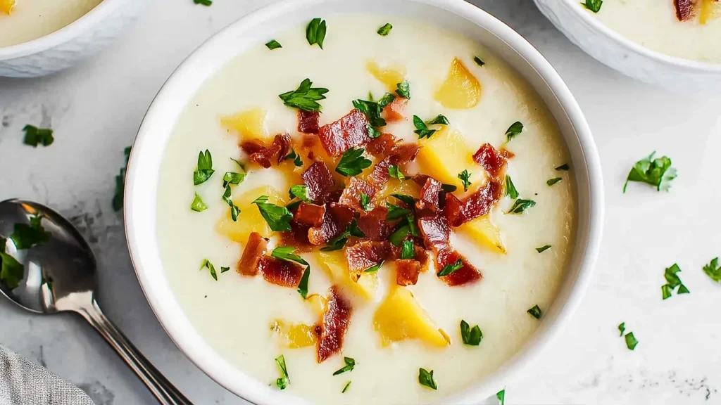 Slow Cooker Baked Potato Soup