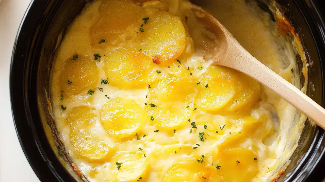 Scalloped Potatoes in a Crock Pot